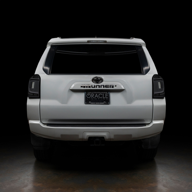Toyota 4Runner LED Tail Lights - ORACLE Lighting - Black Series Lensless Flush Style - Black - `14-`23